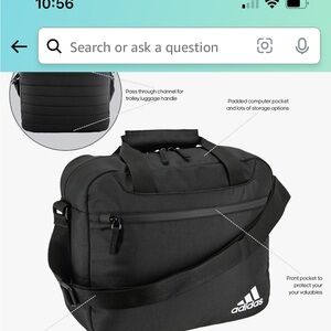 NWT Adidas messenger bag